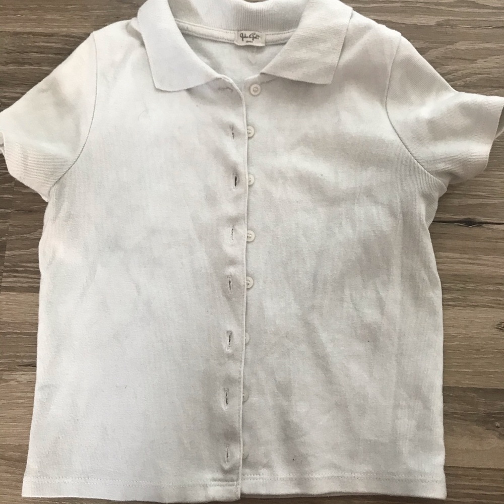 Brandy Melville/ John Galt White Collard Shirt